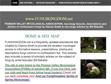 Tablet Screenshot of fungikingdom.net